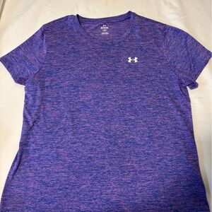 Under Armour Blue & Pink Performance Tee